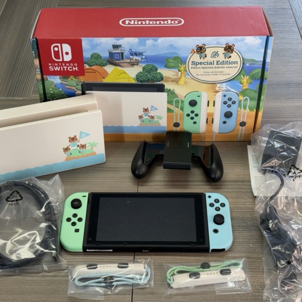 Nintendo Switch Special Edition Console - Blue and Green NWOB
